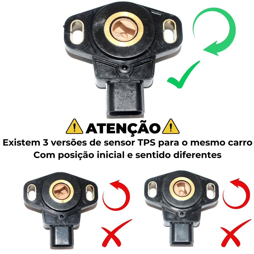 Sensor de Posição da Borboleta - TPS - Gauss - GS7006 - (2)