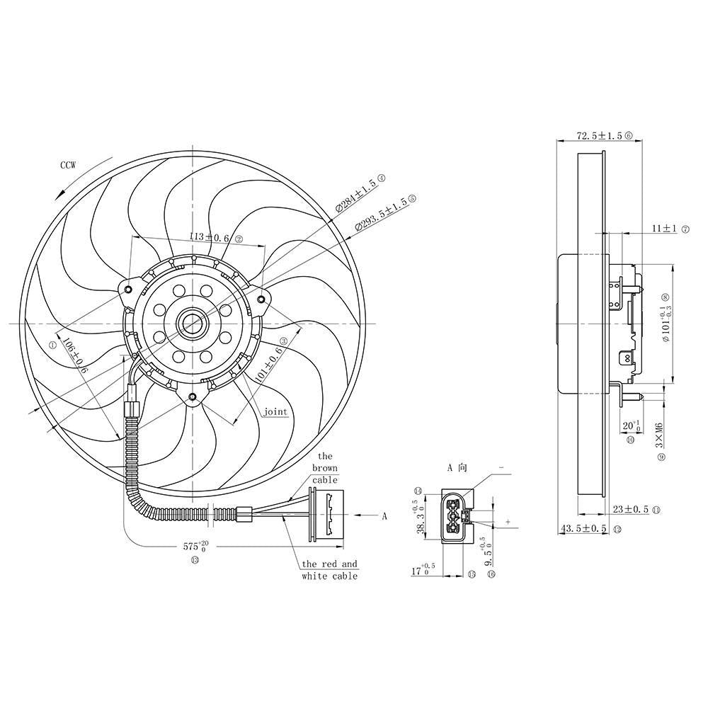 Eletroventilador - Gauss - GE1031 - (2)