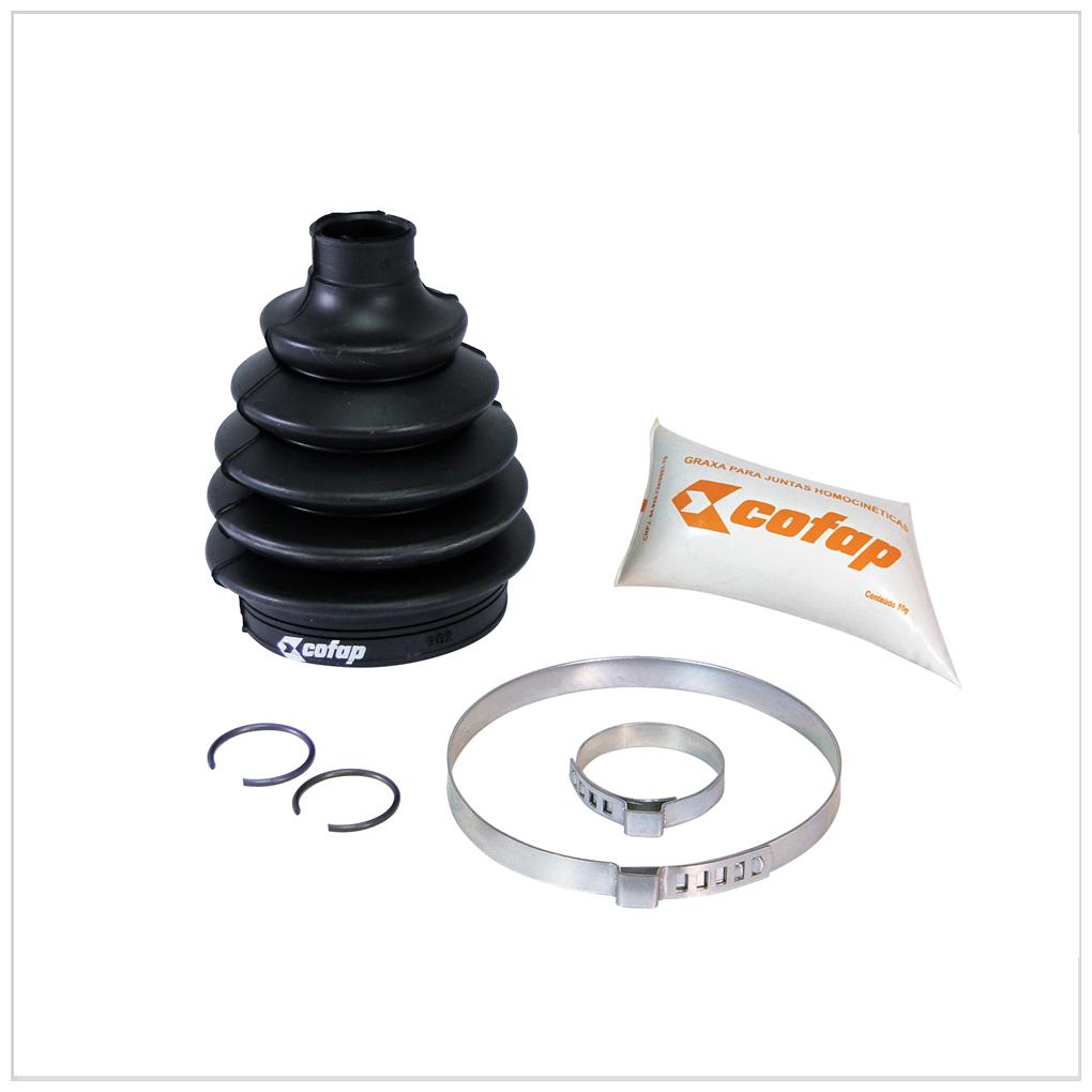 Kit Reparo Junta Fixa Dianteira Roda Manual / Automática Com Coifa Honda Fit - Cofap - KJH10204 - (1)