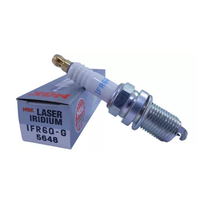Vela de Ignição Laser Iridium - NGK - IFR6Q-G - (1)