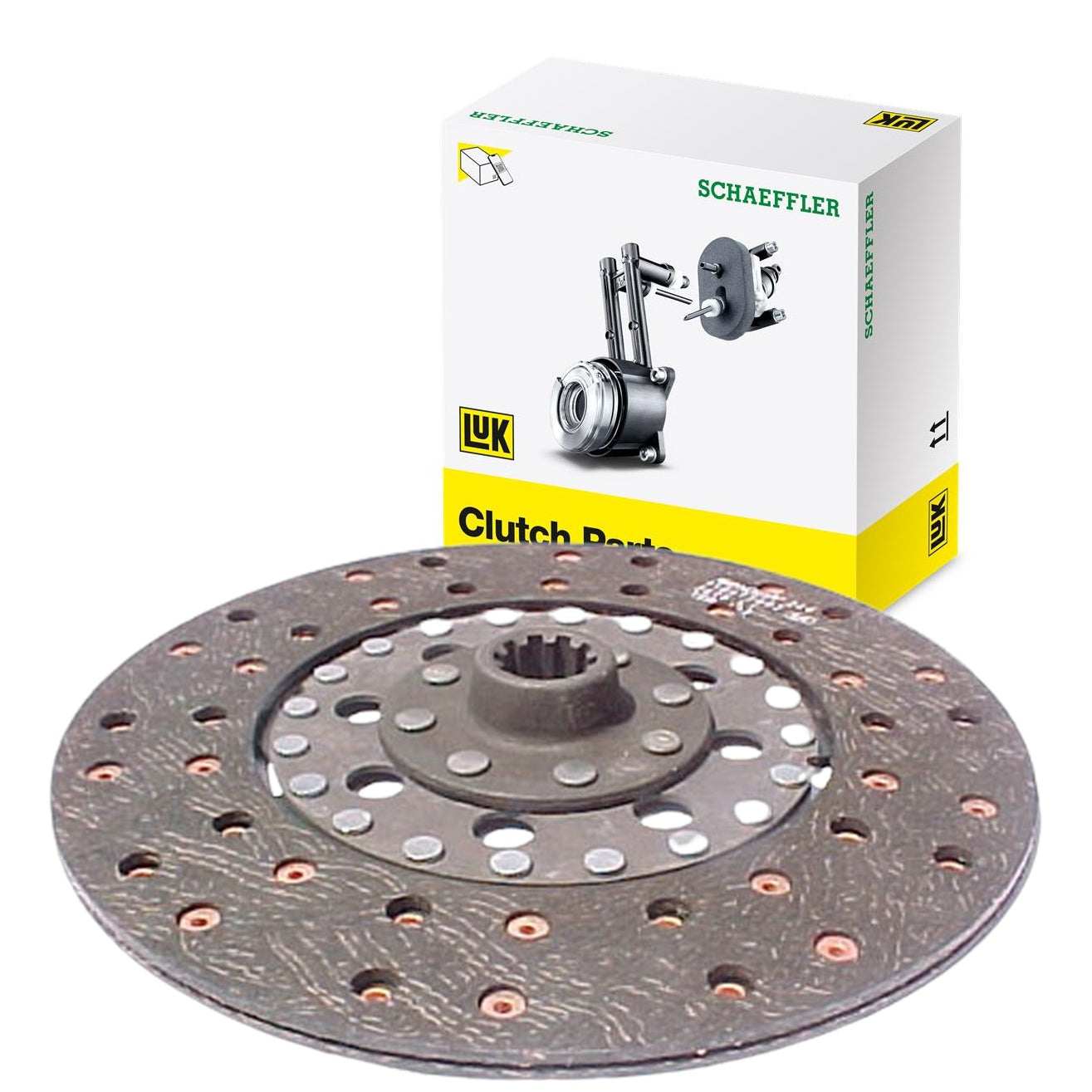 Disco de Embreagem - Diâmetro de 280Mm - 10 Estrias - Rígido - LuK - 328 0806 10 - (1)