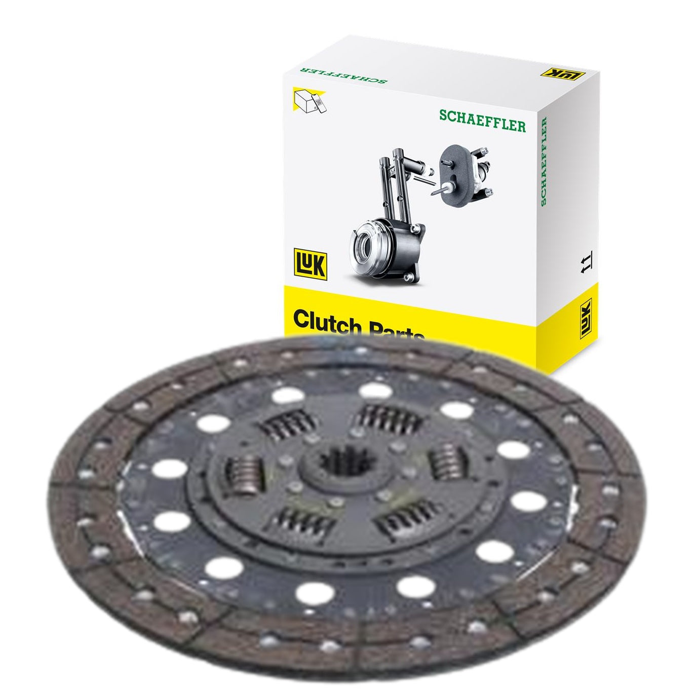 Disco de Embreagem - Diâmetro de 300Mm - 10 Estrias - Simples - LuK - 330 0099 10 - (1)
