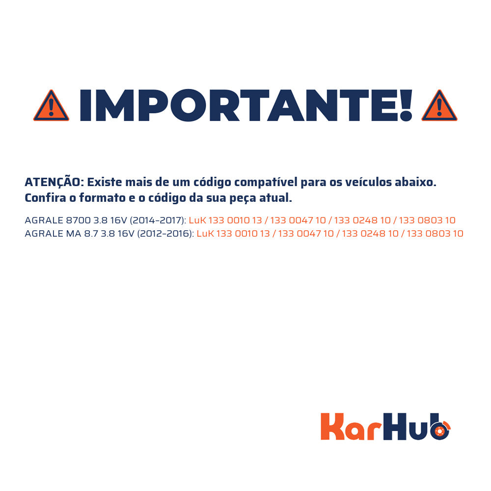 Platô de Embreagem - LuK - 133 0010 13 - (4)
