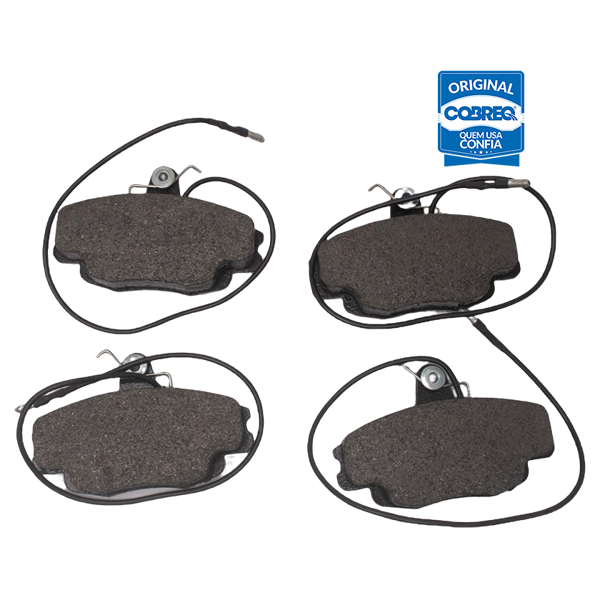Pastilha de Freio Dianteira para Citroen ZX - Cobreq - N-1153 - (1)