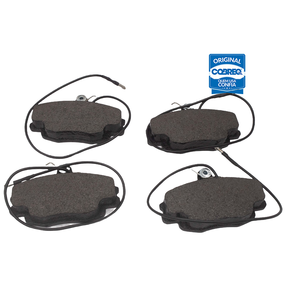 Pastilha de Freio Dianteira para Citroen ZX - Cobreq - N-1153 - (4)