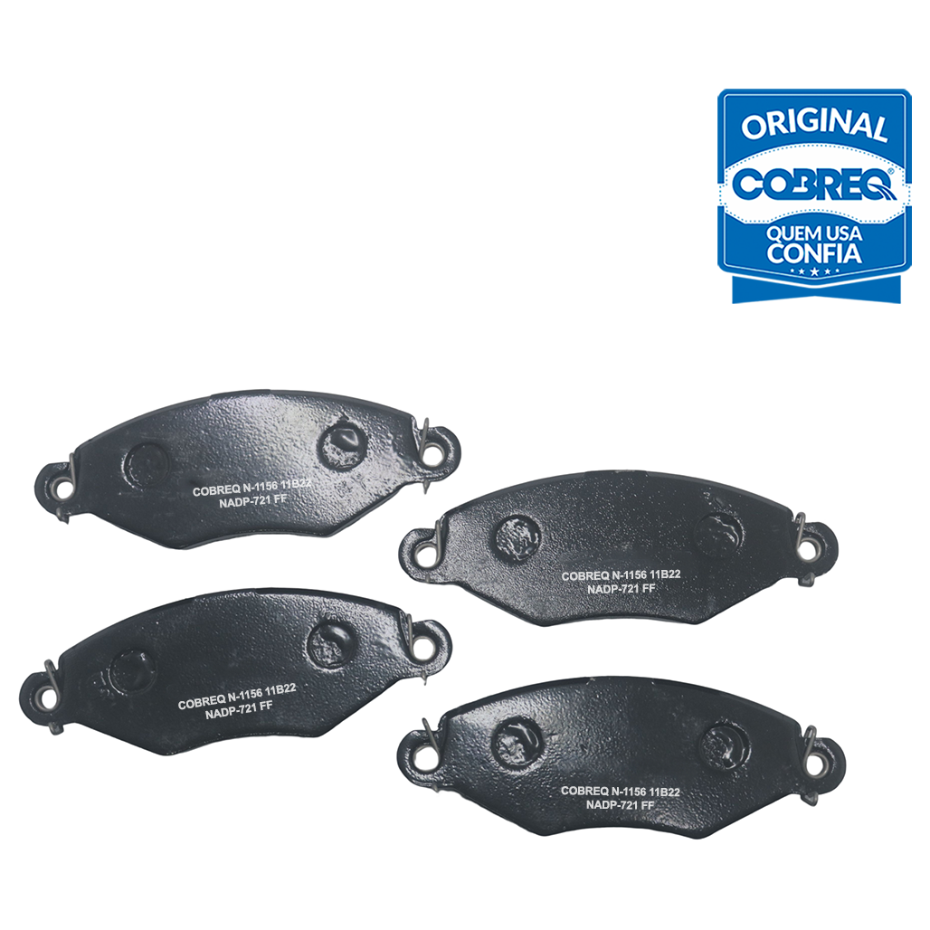 Pastilha de Freio Dianteira - Cobreq - N-1156 - (2)