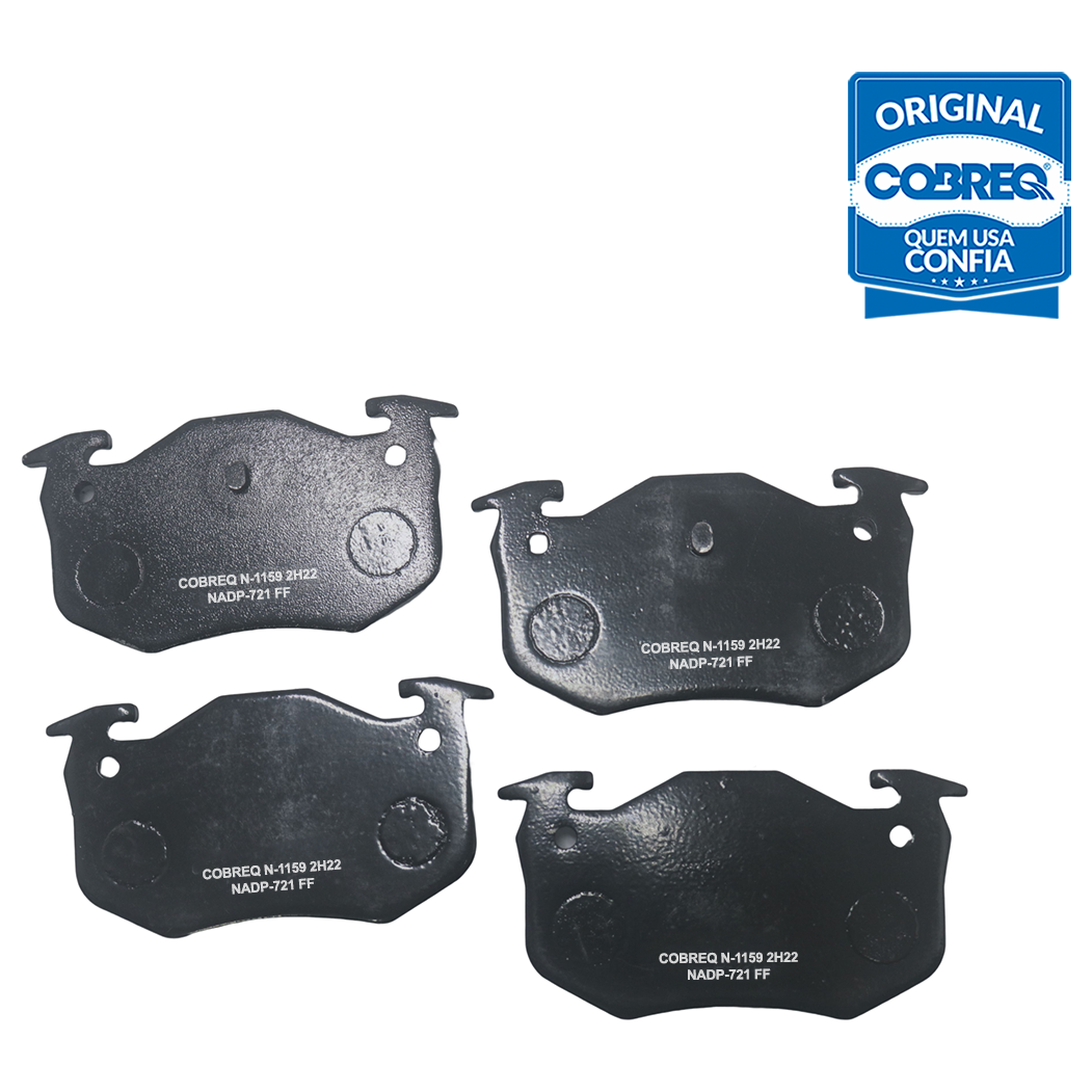 Pastilha de Freio Traseira - Cobreq - N-1159 - (2)