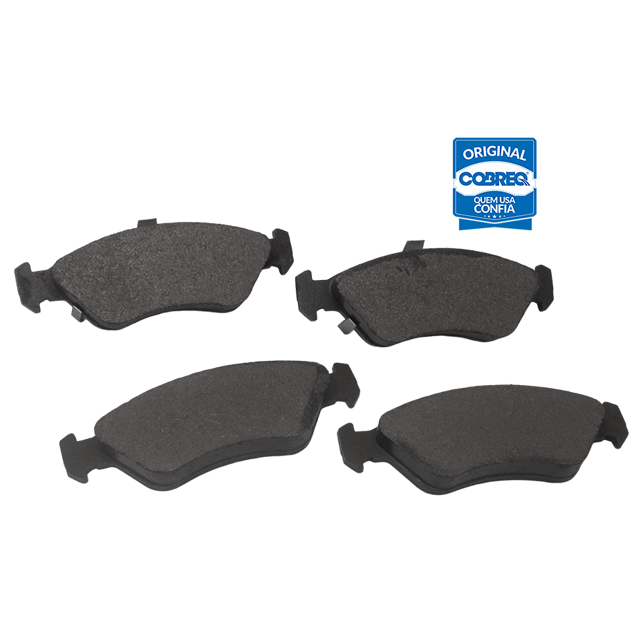 Pastilha de Freio Dianteira para KIA Clarus - Cobreq - N-1226 - (1)
