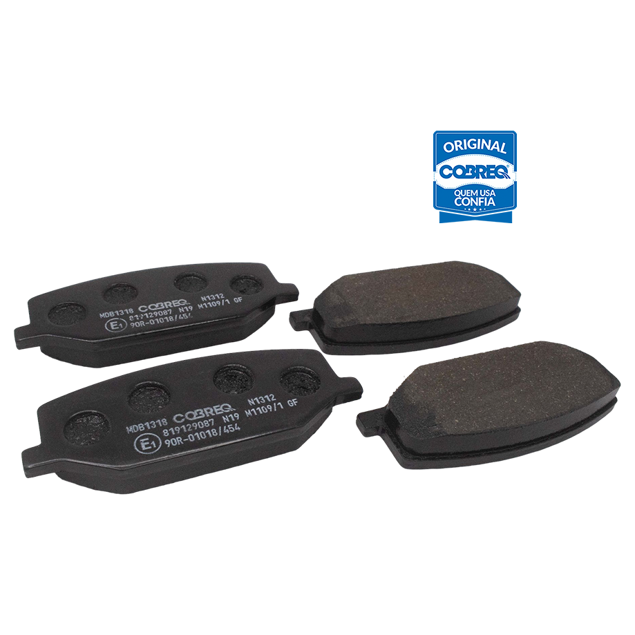 Pastilha de Freio Dianteira para KIA Clarus - Cobreq - N-1228 - (1)