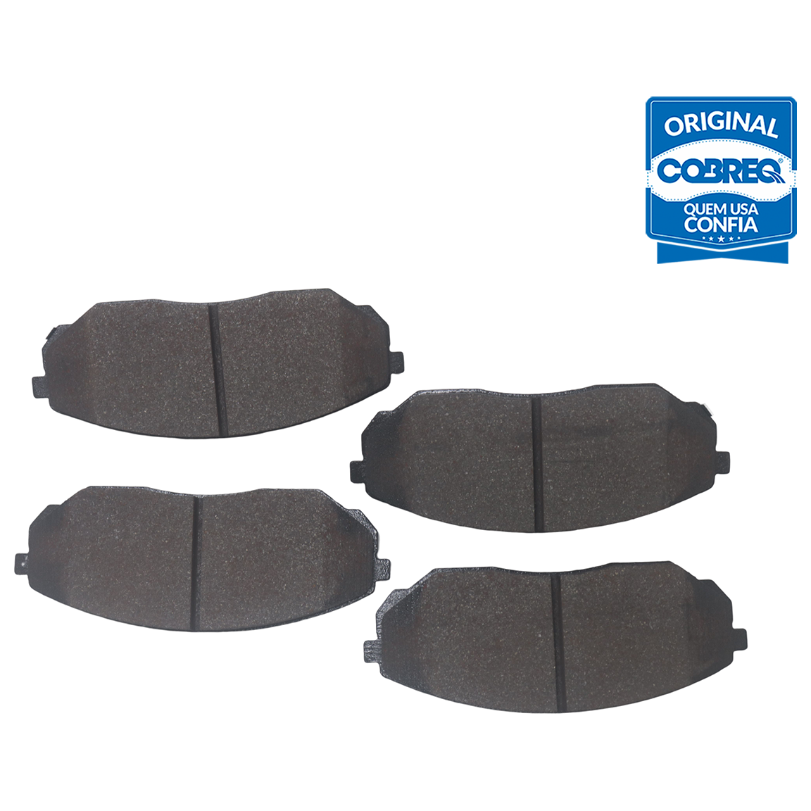 Pastilha de Freio Dianteira - Cobreq - N-1241 - (3)