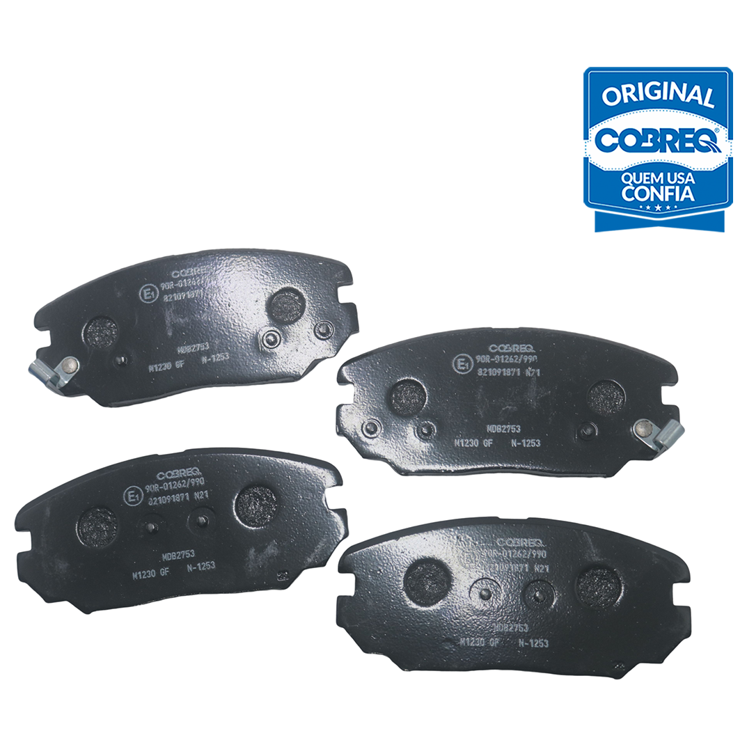 Pastilha de Freio Dianteira - Cobreq - N-1253 - (2)