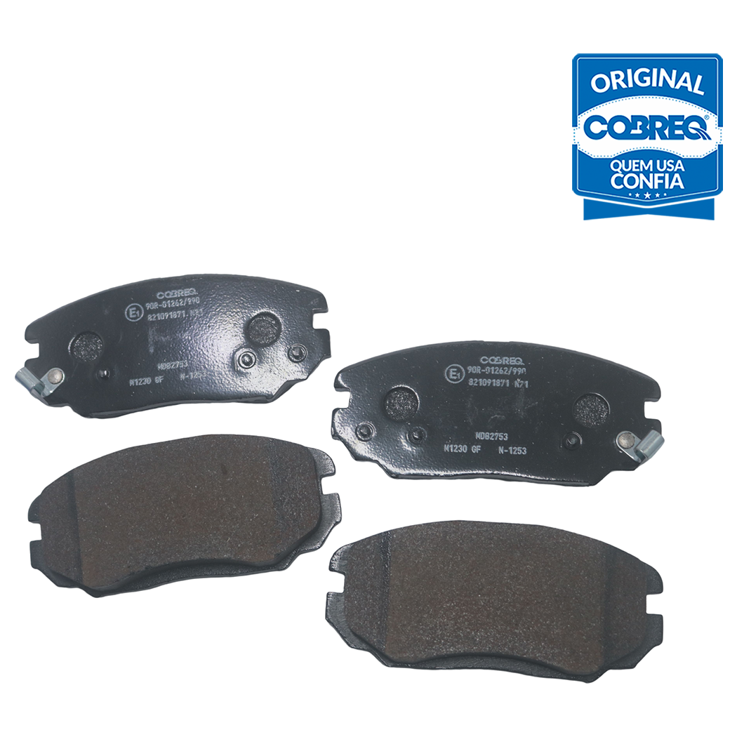 Pastilha de Freio Dianteira - Cobreq - N-1253 - (3)