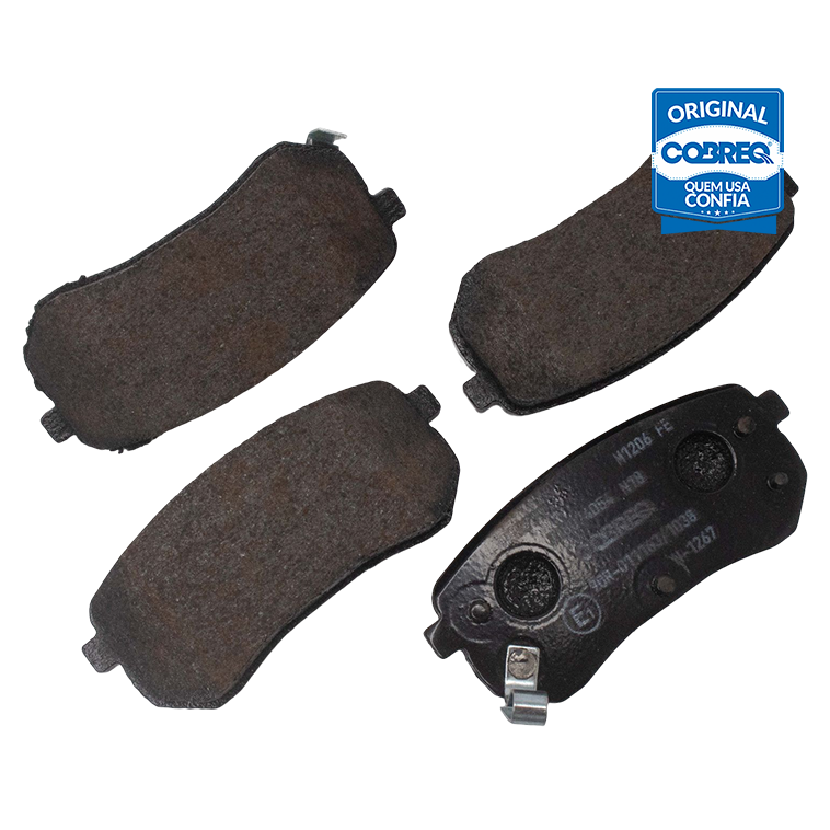 Pastilha de Freio Traseira - Cobreq - N-1267 - (5)