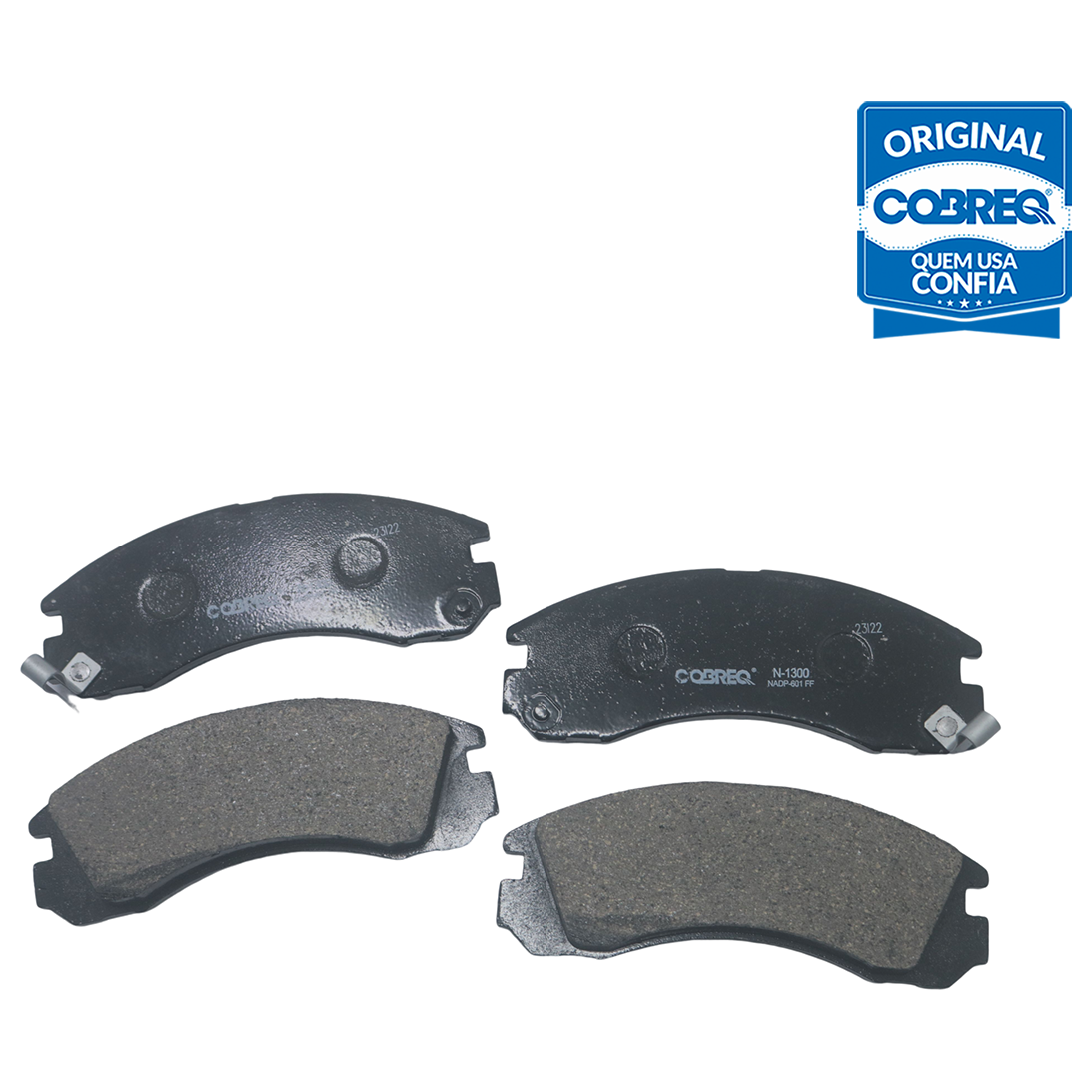 Pastilha de Freio Dianteira - Cobreq - N-1300 - (3)
