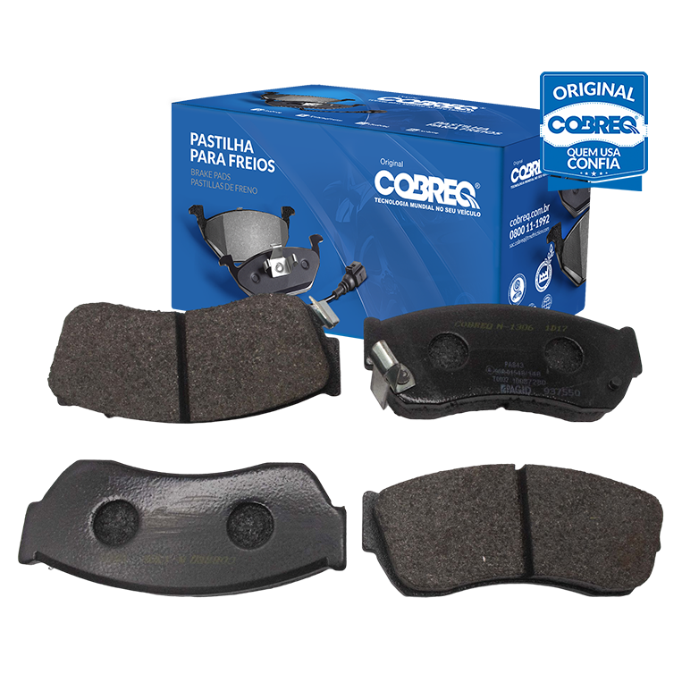 Pastilha de Freio Dianteira para Suzuki Swift - Cobreq - N-1306 - (1)