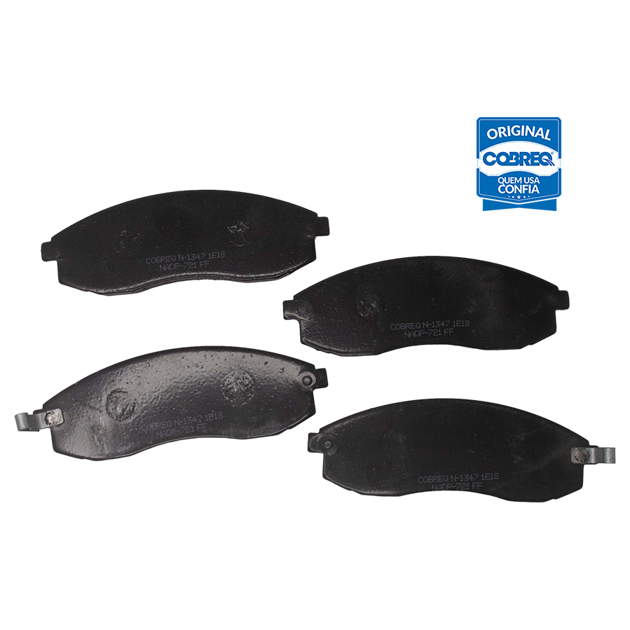 Pastilha de Freio Dianteira para Nissan Maxima - Cobreq - N-1347 - (2)