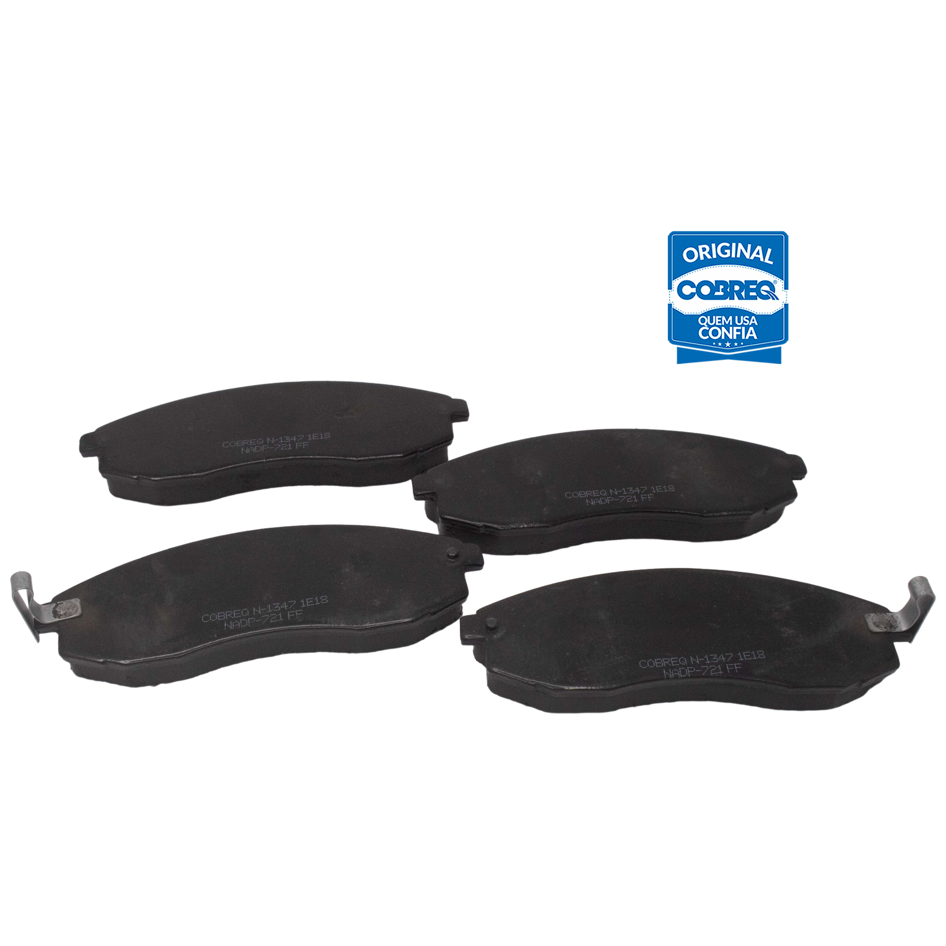 Pastilha de Freio Dianteira para Nissan Maxima - Cobreq - N-1347 - (3)