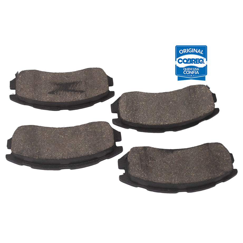 Pastilha de Freio Dianteira para Subaru Impreza - Cobreq - N-1350 - (1)