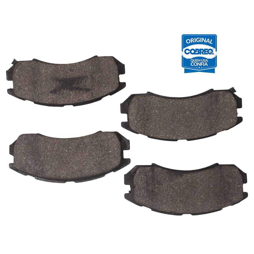 Pastilha de Freio Dianteira para Subaru Impreza - Cobreq - N-1350 - (3)