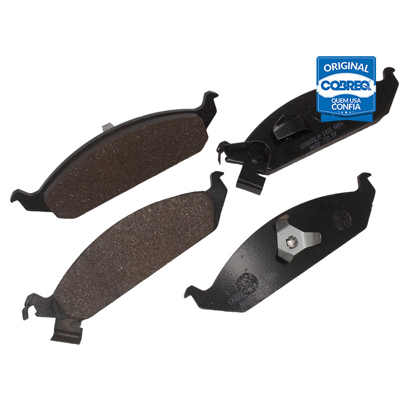 Pastilha de Freio Dianteira para Chrysler Stratus - Cobreq - N-1415 - (1)