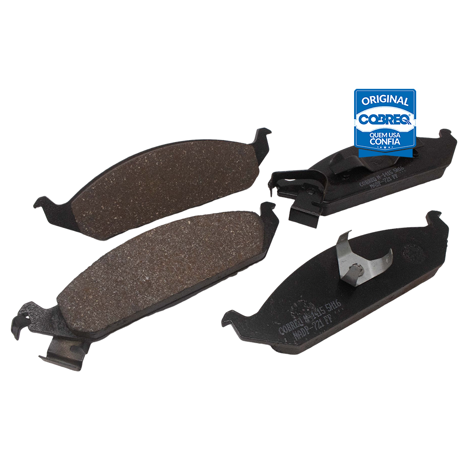 Pastilha de Freio Dianteira para Chrysler Stratus - Cobreq - N-1415 - (5)