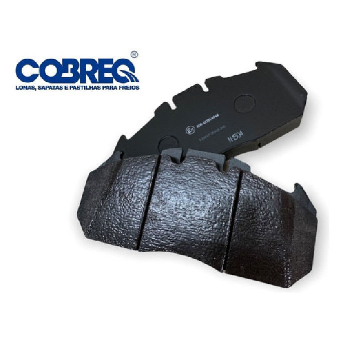 Pastilha de Freio Dianteira - Cobreq - N-1504 - (2)