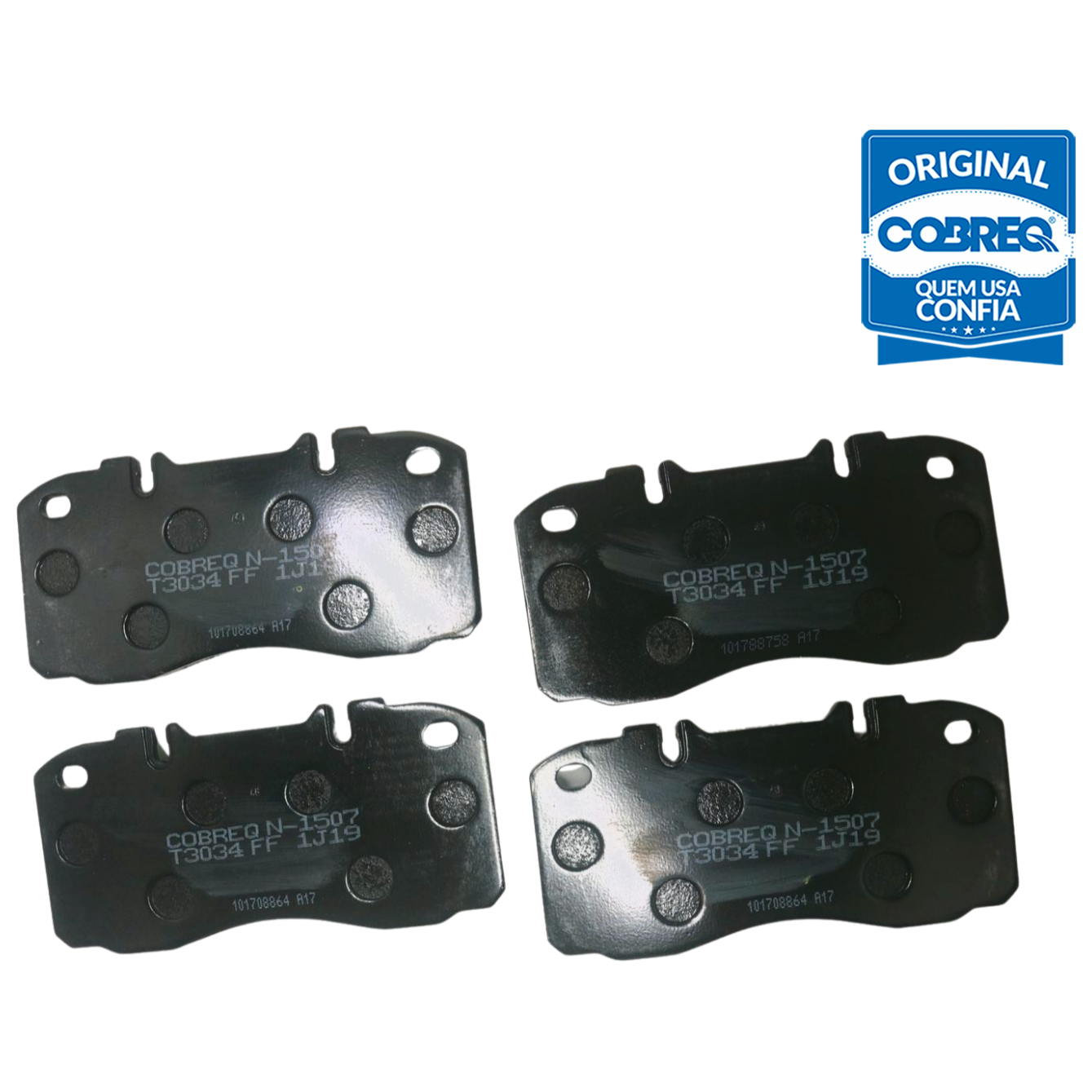 Pastilha de Freio Dianteira - Cobreq - N-1507 - (4)