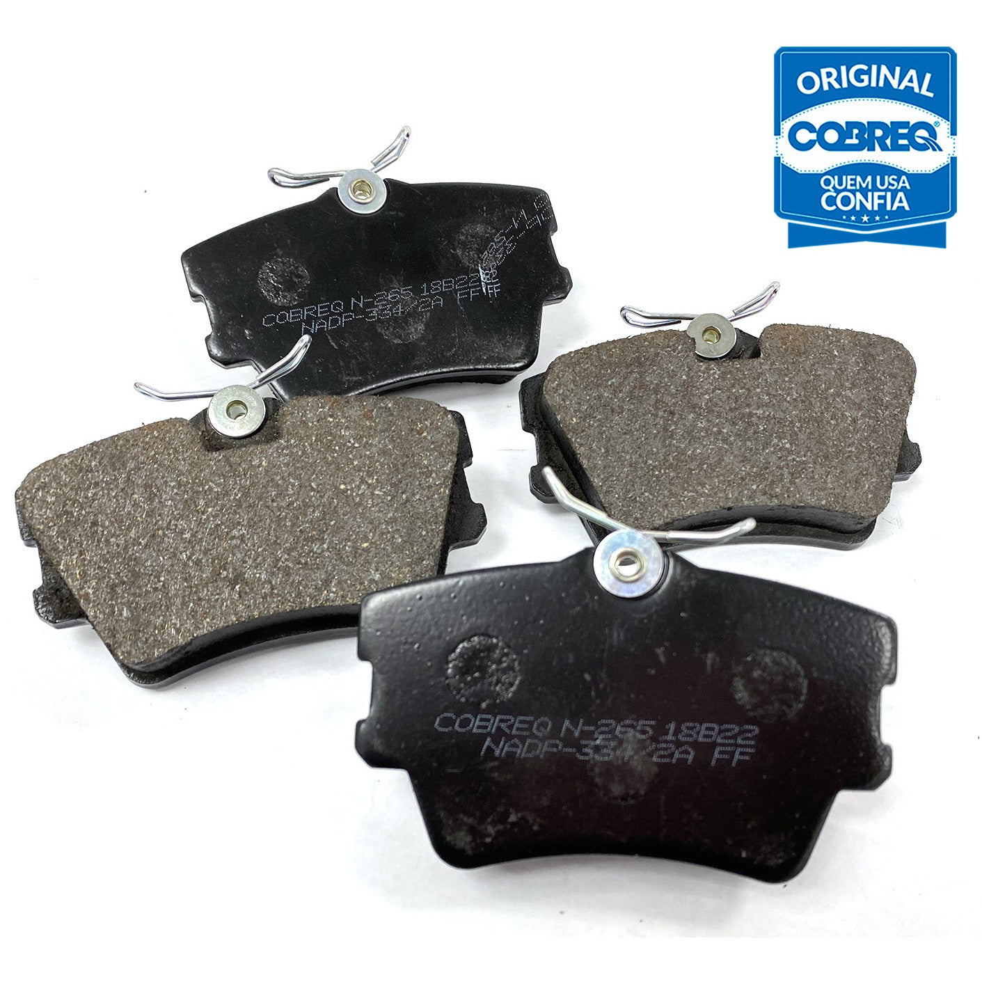 Pastilha de Freio Traseira para Volkswagen Transporter - Cobreq - N-265 - (1)