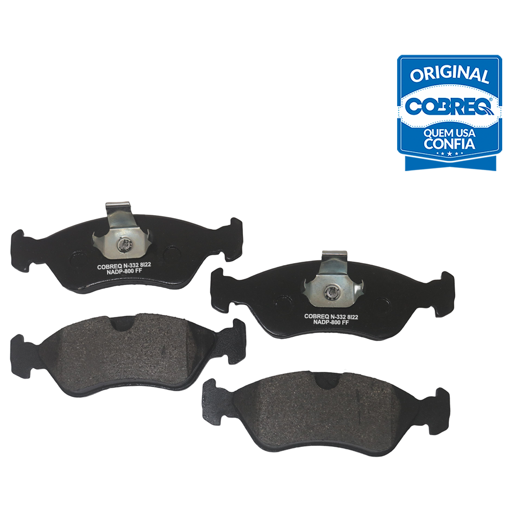 Pastilha de Freio Dianteira - Cobreq - N-332 - (3)