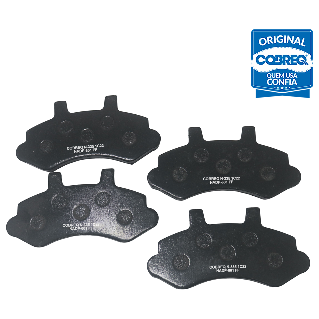Pastilha de Freio Dianteira - Cobreq - N-335 - (2)