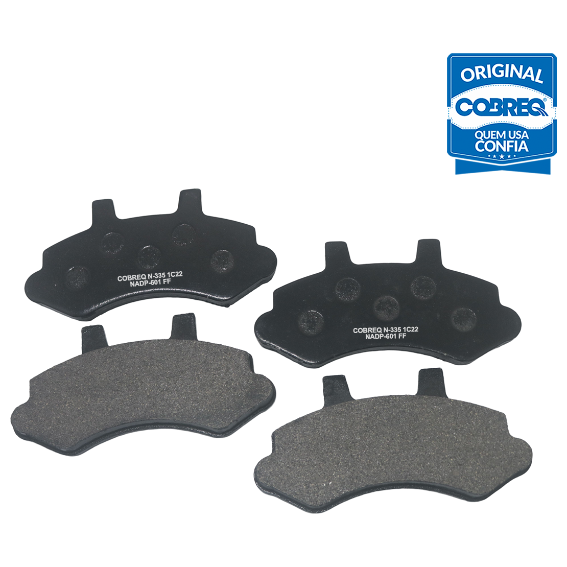 Pastilha de Freio Dianteira - Cobreq - N-335 - (3)