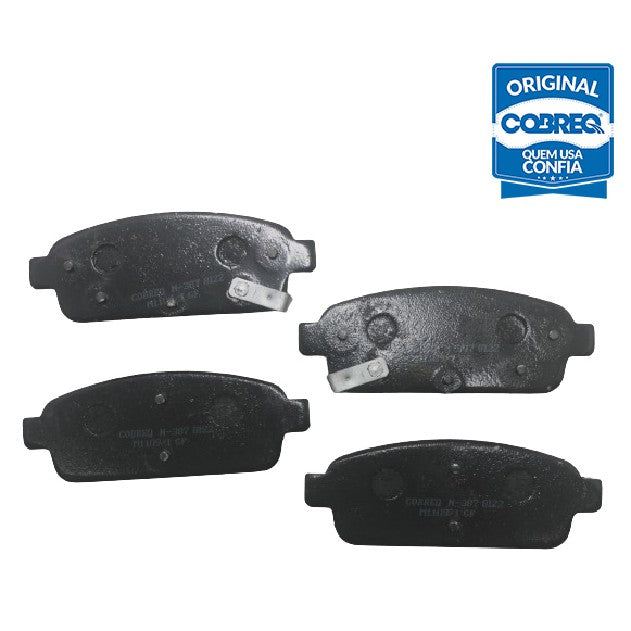 Pastilha de Freio Traseira - Cobreq - N-387 - (1)
