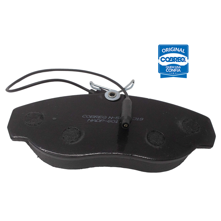 Pastilha de Freio Dianteira para Citroen Jumper e Fiat Ducato - Cobreq - N-553 - (5)