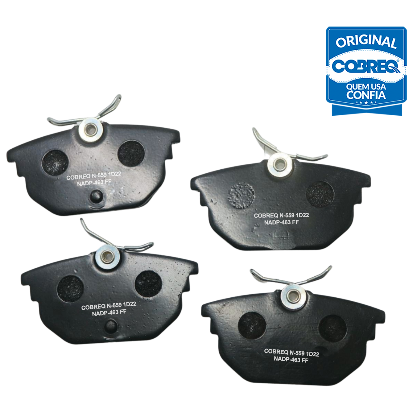 Pastilha de Freio Traseira - Cobreq - N-559 - (2)