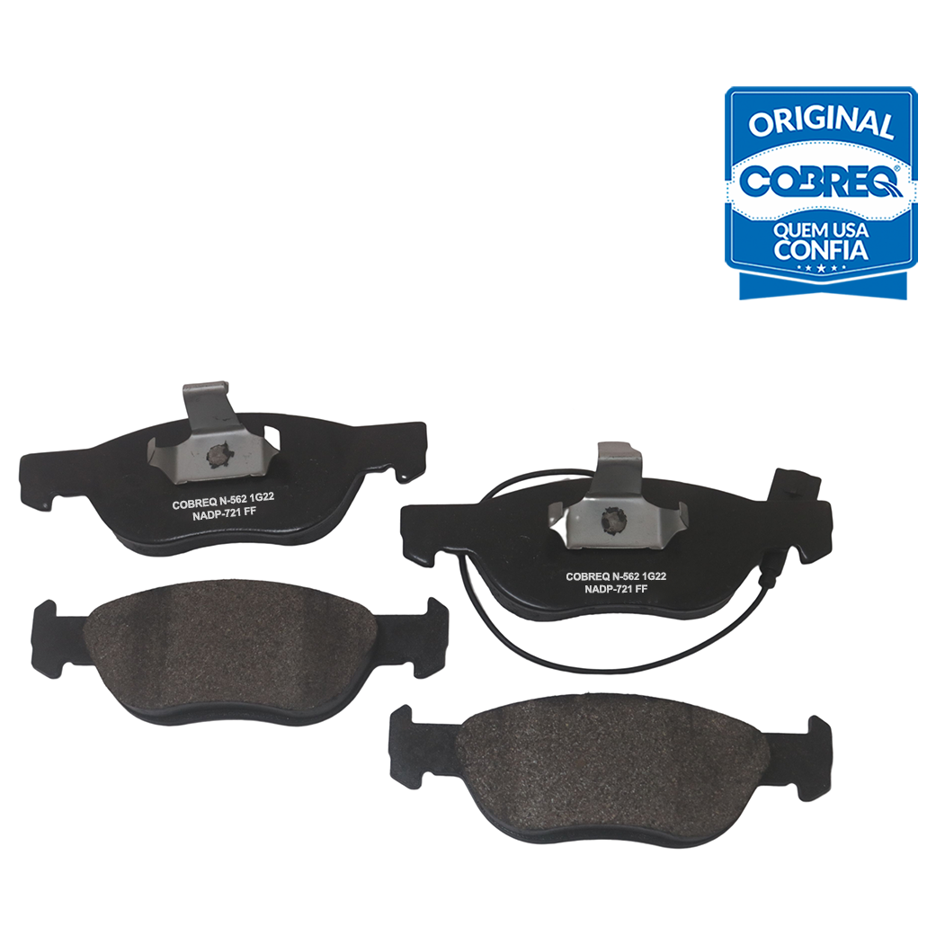 Pastilha de Freio Dianteira - Cobreq - N-562 - (2)