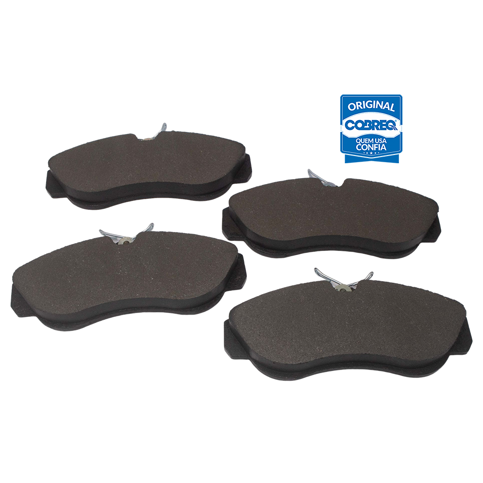 Pastilha de Freio Dianteira para Fiat Ducato - Cobreq - N-570 - (1)