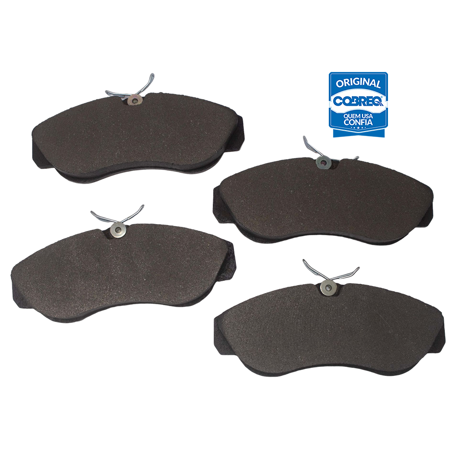 Pastilha de Freio Dianteira para Fiat Ducato - Cobreq - N-570 - (4)