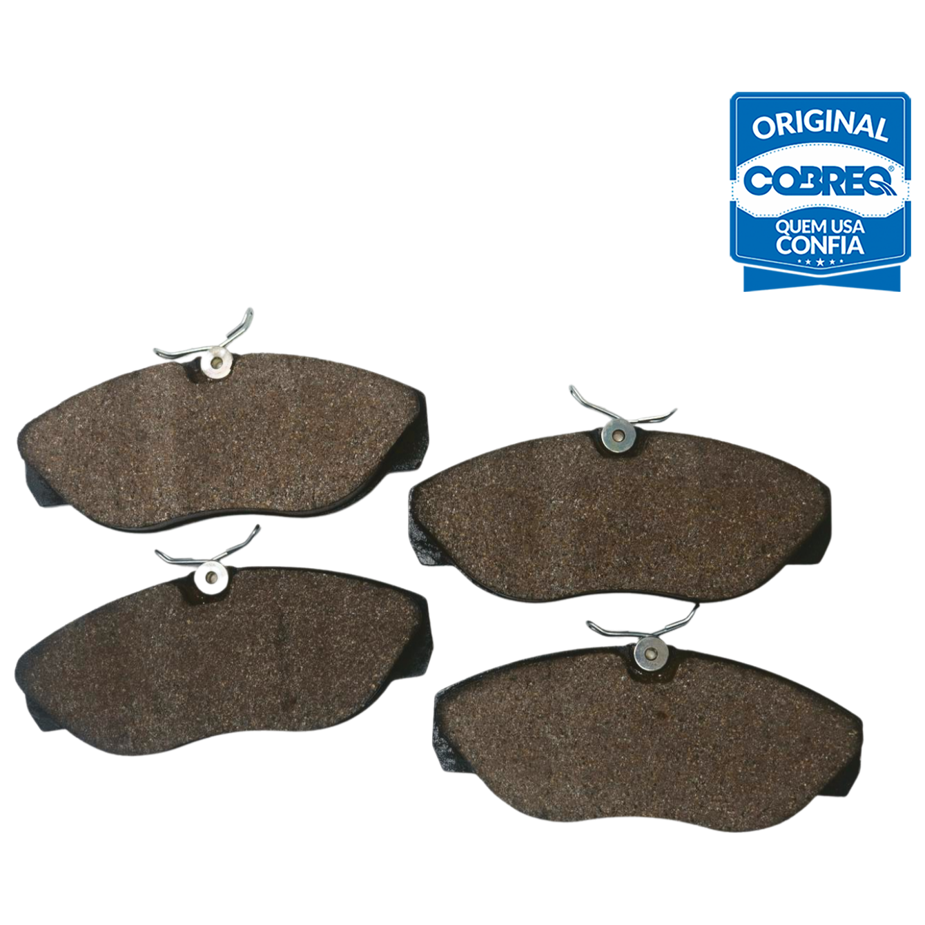 Pastilha de Freio Dianteira para Citroen Jumper e Fiat Ducato - Cobreq - N-589 - (3)