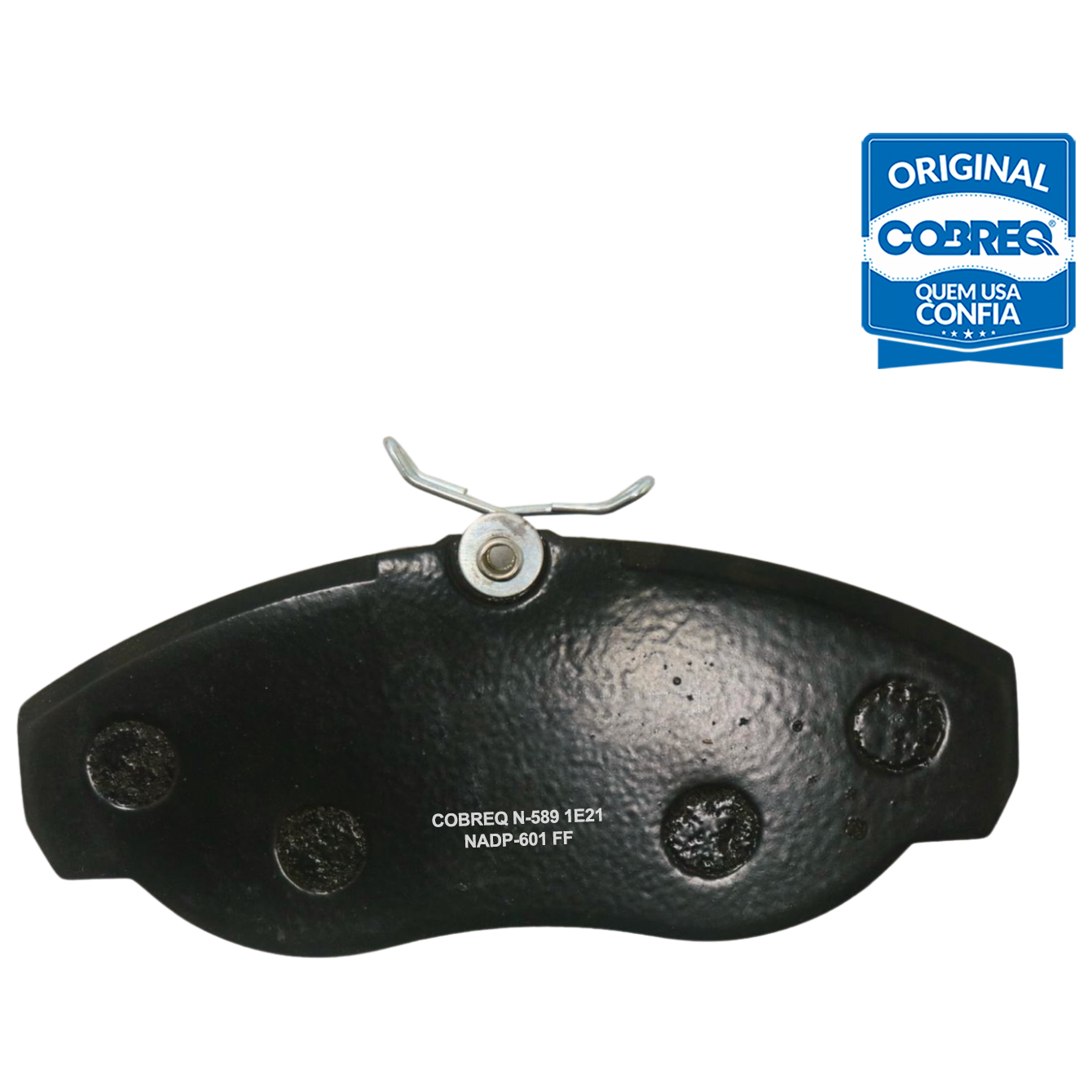 Pastilha de Freio Dianteira para Citroen Jumper e Fiat Ducato - Cobreq - N-589 - (4)
