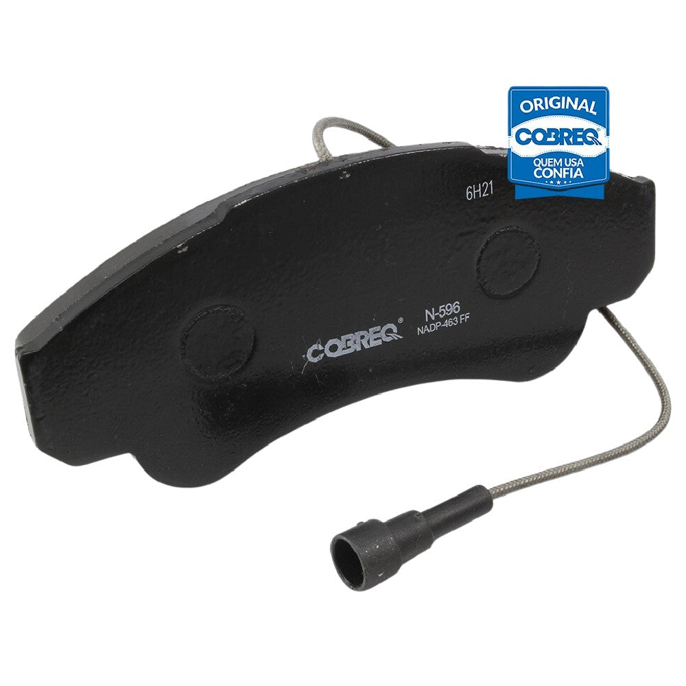 Pastilha de Freio Dianteira - Cobreq - N-596 - (1)