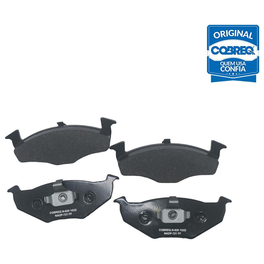 Pastilha de Freio Dianteira - Cobreq - N-820 - (3)