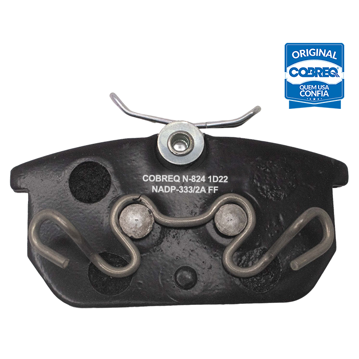 Pastilha de Freio Traseira - Cobreq - N-824 - (3)