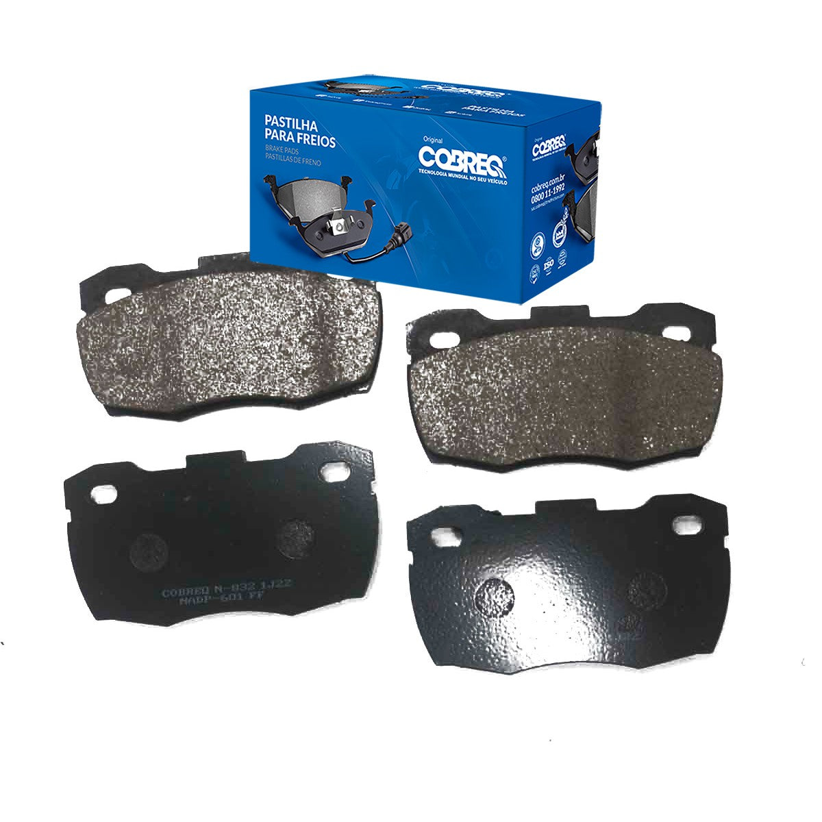 Pastilha de Freio Dianteira - Cobreq - N-832 - (1)