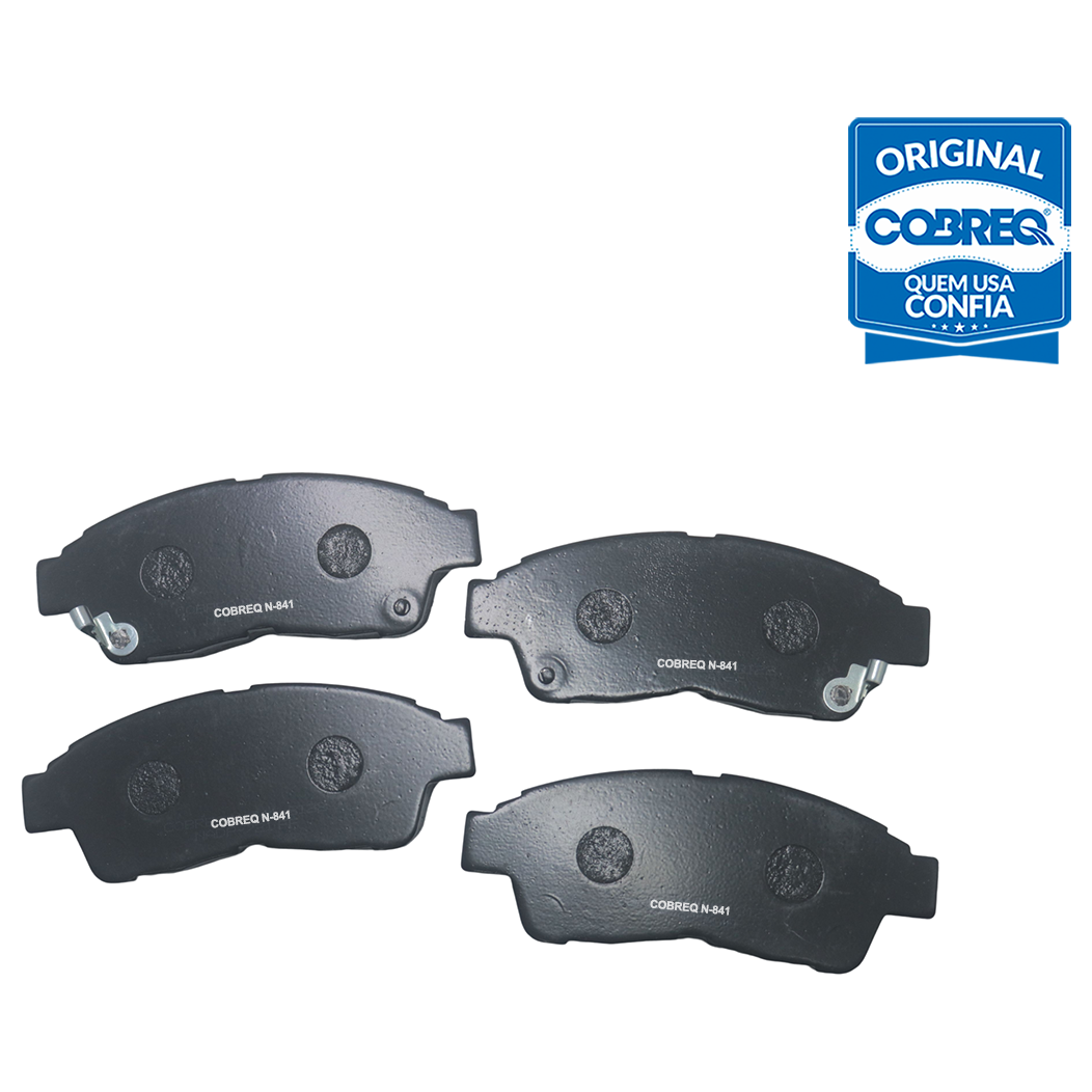 Pastilha de Freio Dianteira - Cobreq - N-841 - (3)