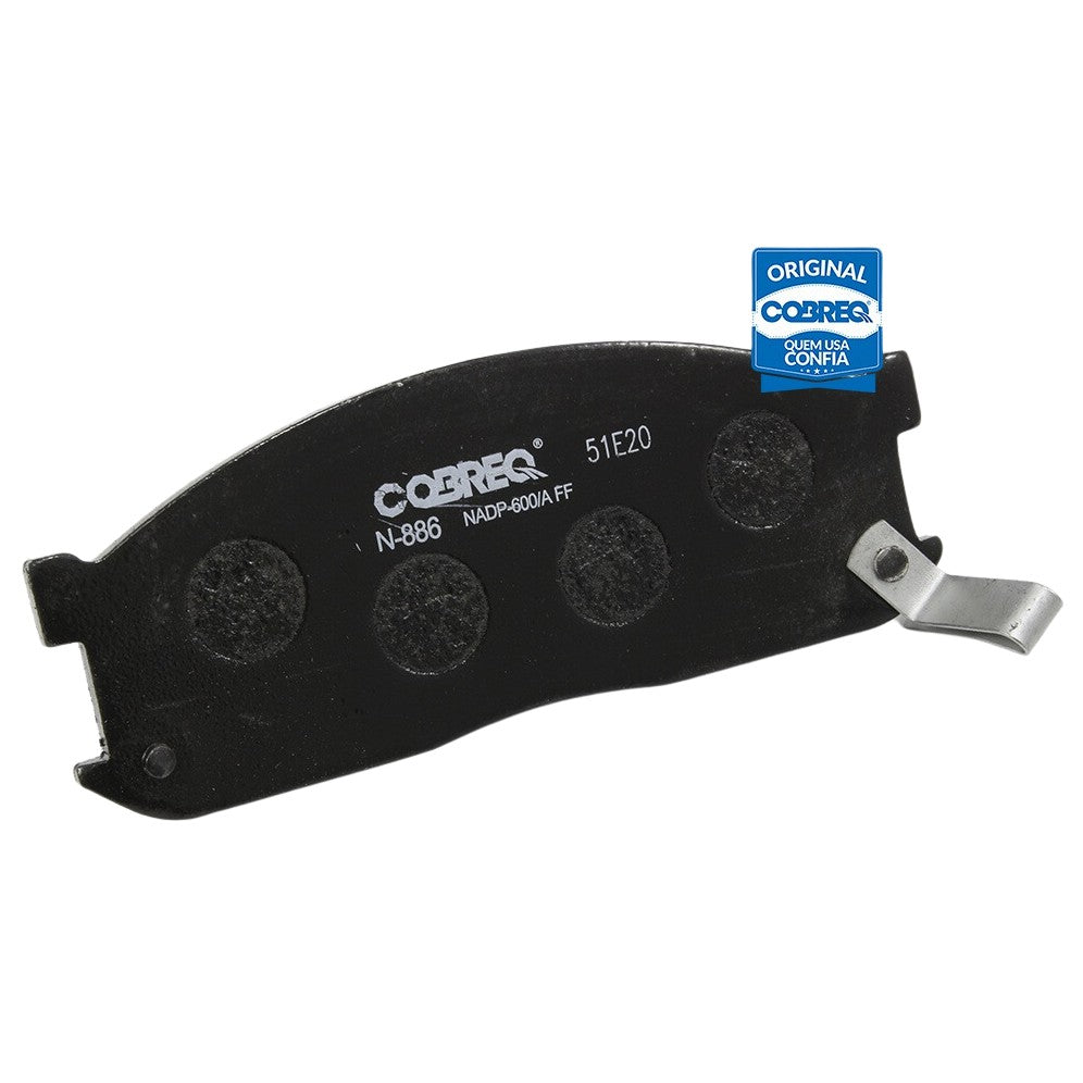 Pastilha de Freio Dianteira - Cobreq - N-886 - (1)