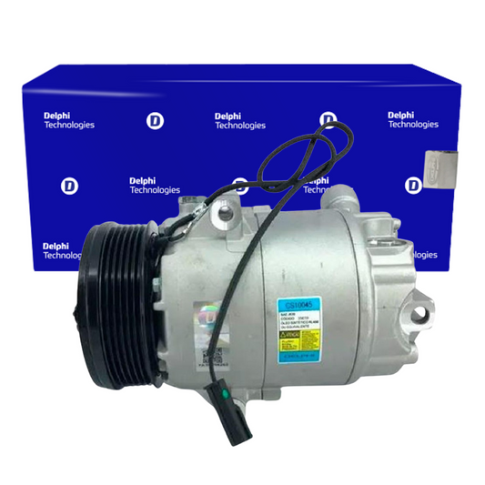 Compressor Ar Condicionado GOL 1.0 1.6 1.8 SAVEIRO 1.6 1.8 PARATI 1.6 1.8 2.0 - Delphi - CS10045 - (1)