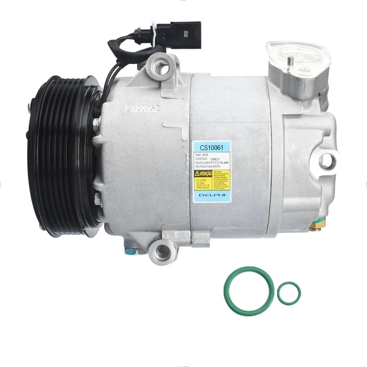 Compressor Ar Condicionado FOX 1.0 1.6 CROSSFOX POLO SPACEFOX 1.6 - Delphi - CS10061 - (5)