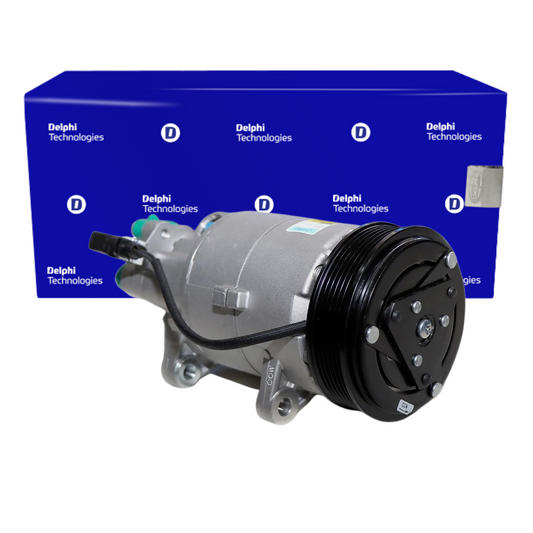 Compressor Ar Condicionado POLO TT 1.8 BORA GOLF NEW BEETLE 2.0 - Delphi - CS10063 - (1)