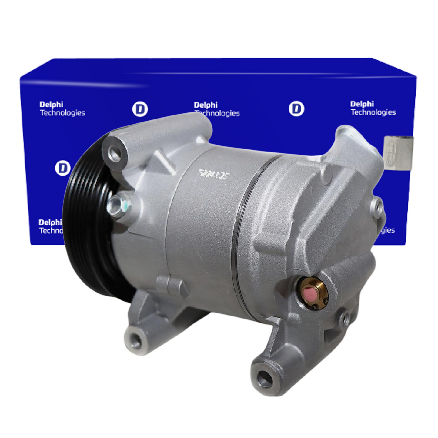 Compressor Ar Condicionado MOBI UNO PALIO SIENA FIORINO STRADA GRAND SIENA - Delphi - CS10099 - (1)
