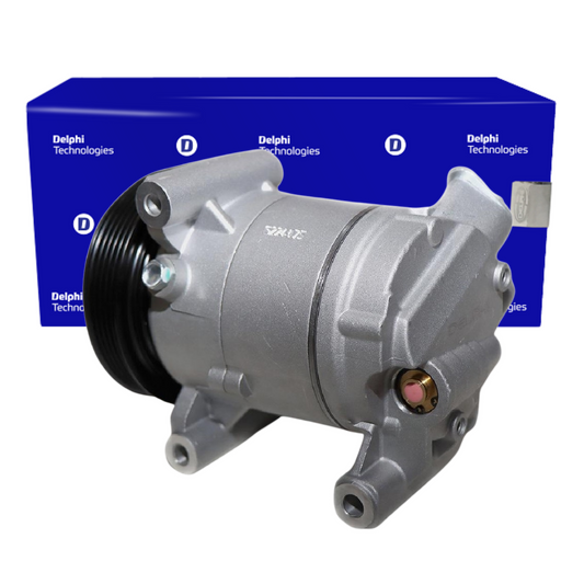 Compressor Ar Condicionado MOBI UNO PALIO SIENA FIORINO STRADA GRAND SIENA - Delphi - CS10099 - (1)
